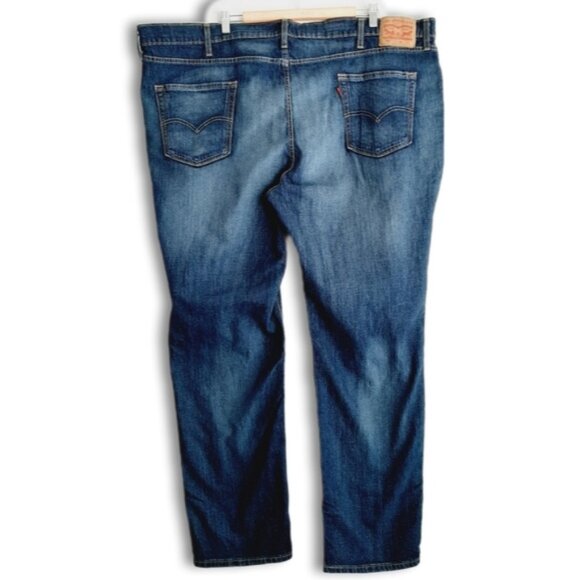 LEVI'S 541 Athletic Taper Fit Big & Tall 18757-0147 Blue Jeans Men's Sz 50 - Picture 6 of 13
